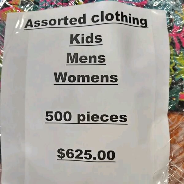 Clothing pallets