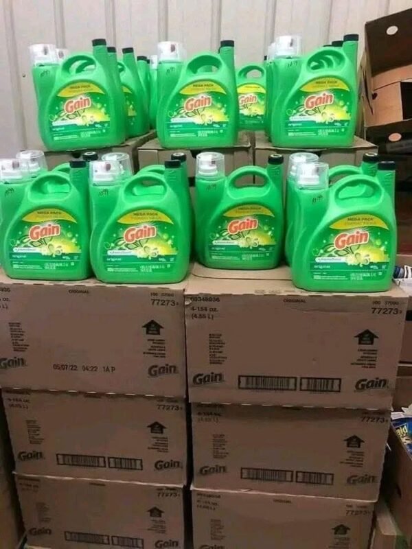 Gain detergent pallet