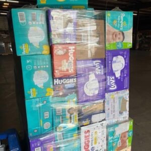 Baby Diapers 100 Boxes Per Pallet