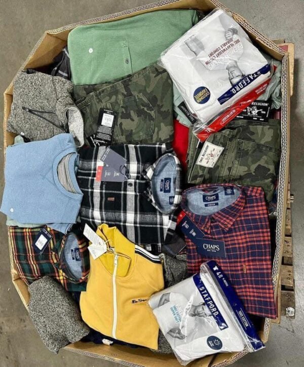 Men’s mixed clothing 350 pieces per pallet - Image 2